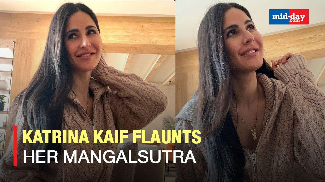 Katrina Kaif Uploads Pictures Flaunting Her 'Mangalsutra' In Her Cozy New House